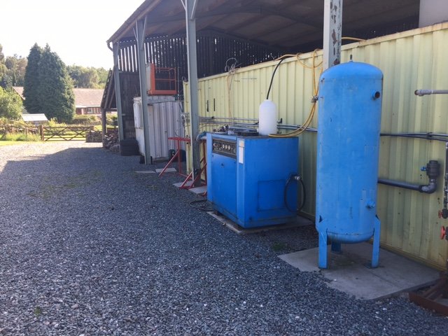 External utility skid