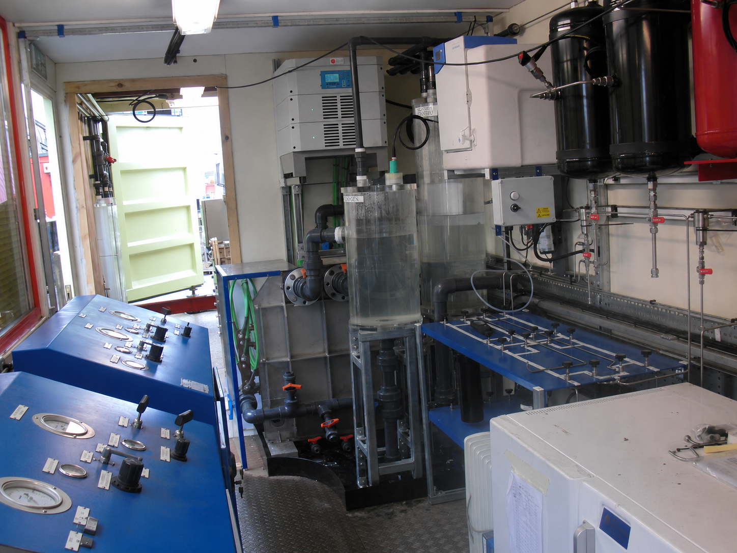 Integrated process section
